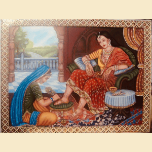 Ethnic Indian Oil Painting wall art for home decor