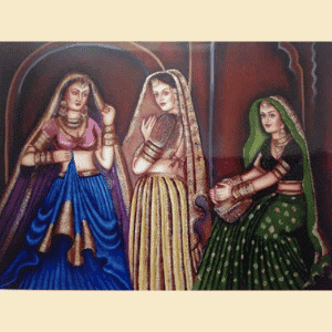 Royal Rajasthan Oil Painting wall art for home decor
